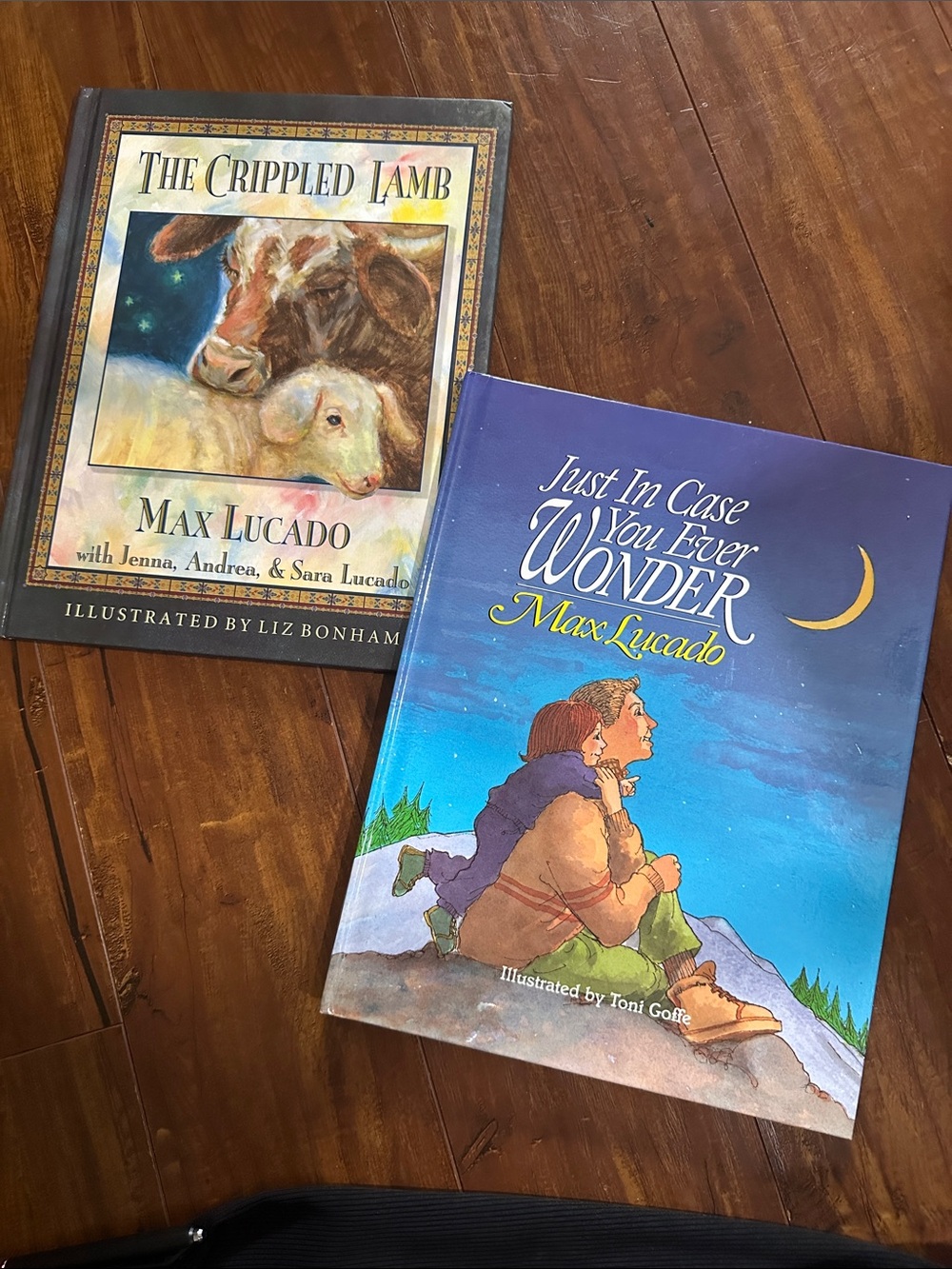 Max Lucado Christian Children’s Hardcover Books Crippled Lamb Wonder Set of 2